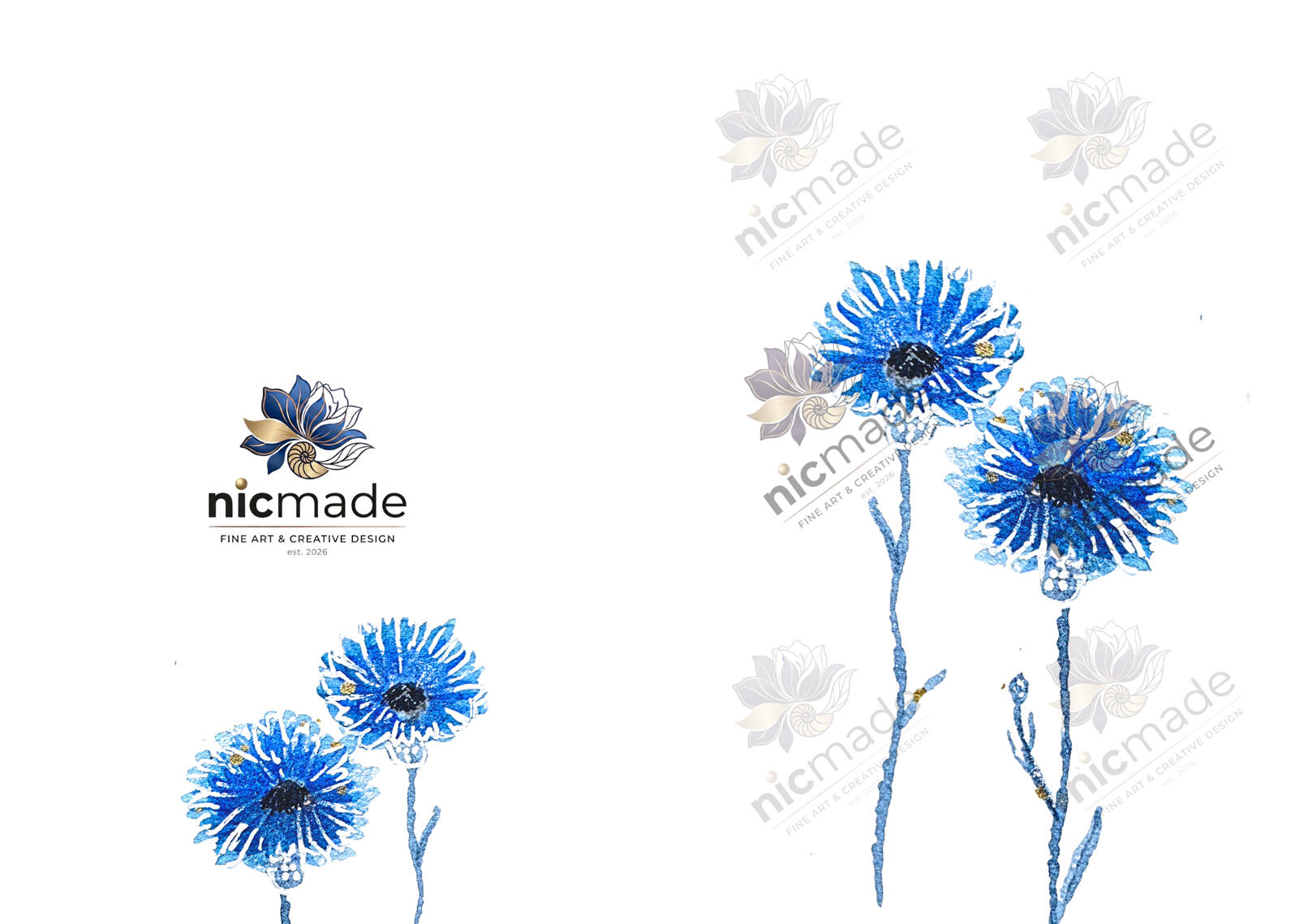 NIC-KLA 18 Kornblumen